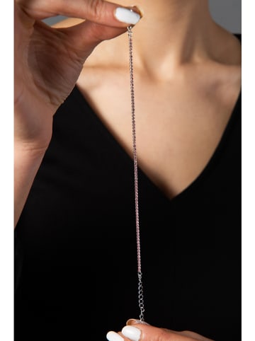 Lodie Silver Gecoate armband met edelstenen