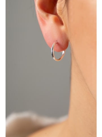 Lodie Silver Silber-Creolen