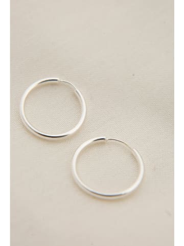 Lodie Silver Silber-Creolen