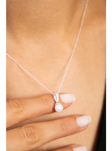 Lodie Silver Silber-Halskette mit Perle - (L)43 cm