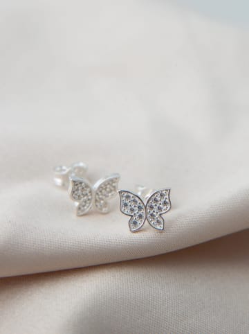 Lodie Silver Silber-Ohrstecker mit Edelsteinen