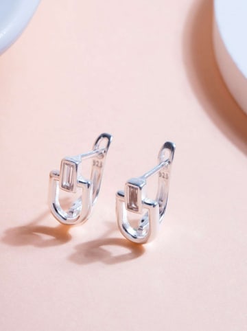 Lodie Silver Silber-Ohrringe mit Edelsteinen