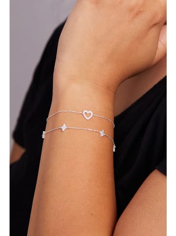 Lodie Silver Silber-Armkette mit Edelstein