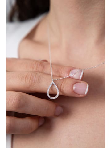 Lodie Silver Zilveren ketting met hanger - (L)43 cm