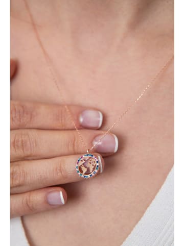 Lodie Silver Zilveren ketting met hanger - (L)43 cm