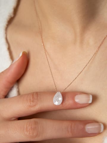 Lodie Silver Zilveren ketting met sierstein - (L)43 cm