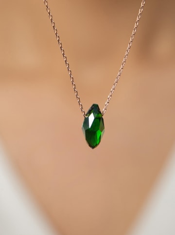 Lodie Silver Zilveren ketting met sierstein - (L)43 cm