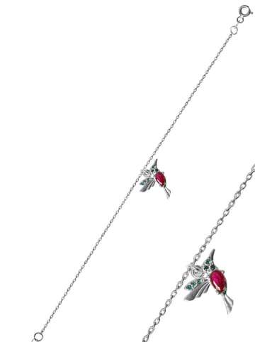 Lodie Silver Srebrna bransoletka z elementem ozdobnym na kostkę