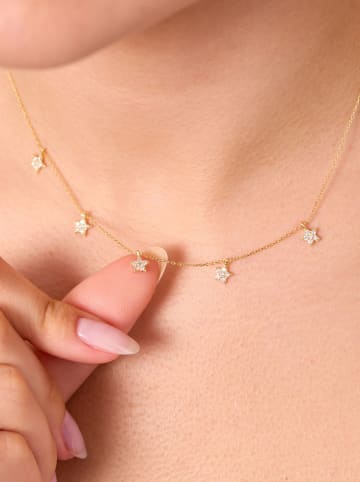 Lodie Silver Zilveren ketting met sierelementen