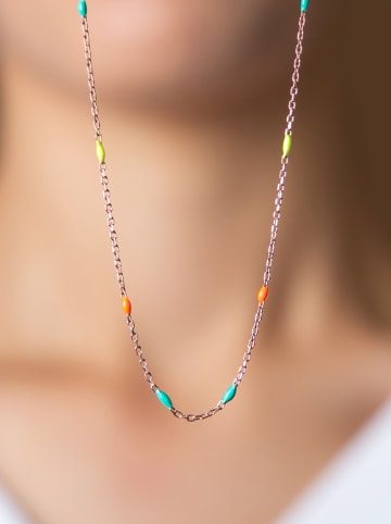 Lodie Silver Zilveren ketting met sierelementen - (L)43 cm