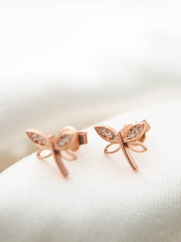 Lodie Silver Zilveren oorstekers met edelstenen