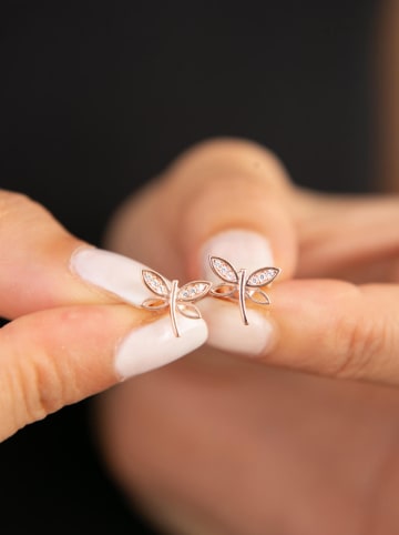 Lodie Silver Zilveren oorstekers met edelstenen