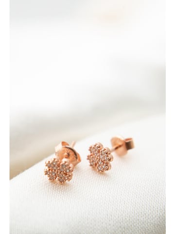 Lodie Silver Srebrne kolczyki-wkrętki z cyrkoniami