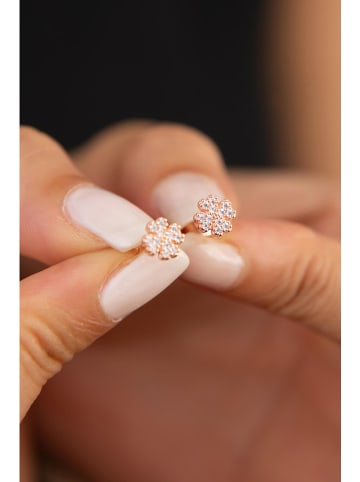 Lodie Silver Srebrne kolczyki-wkrętki z cyrkoniami