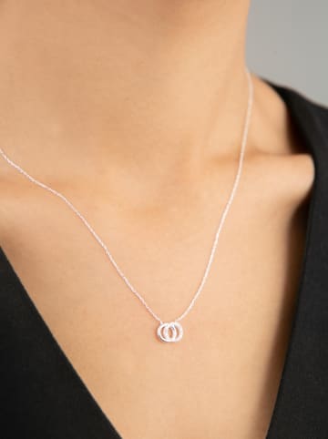 Lodie Silver Zilveren ketting met sierelement - (L)43 cm