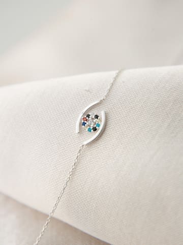 Lodie Silver Zilveren armband met sierelement