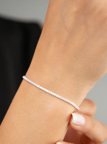 Lodie Silver Zilveren armband met edelstenen