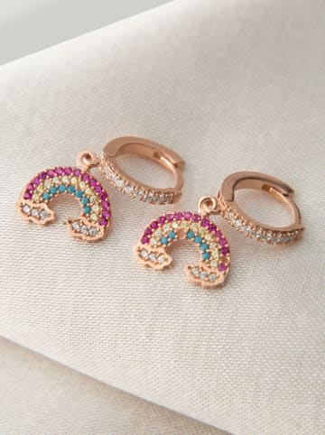 Lodie Silver Silber-Creolen mit Edelsteinen