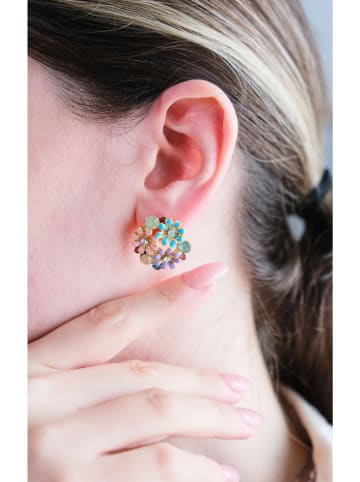 Lodie Silver Kolczyki-wkrętki z cyrkoniami