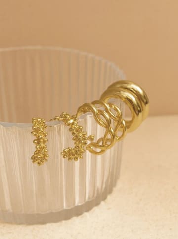 Lodie Silver 3-delige set: halfcreolen