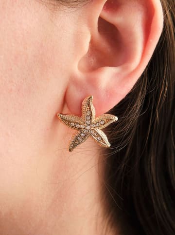 Lodie Silver Oorstekers met edelstenen