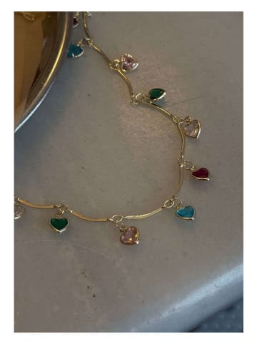 Lodie Silver Ketting met edelstenen - (L)40 cm