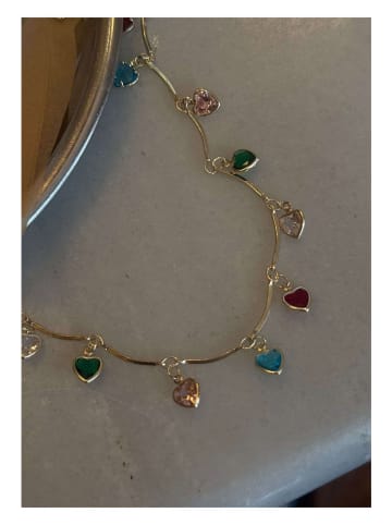 Lodie Silver Naszyjnik z cyrkoniami - dł. 40 cm