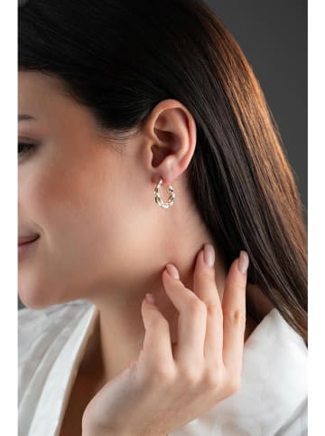 Lodie Silver Pozłacane kolczyki