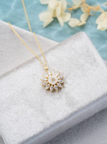 Lodie Silver Pozłacany naszyjnik z zawieszką - dł. 42 cm