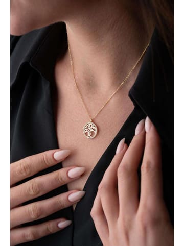 Lodie Silver Zilveren ketting met edelstenen - (L)42 cm