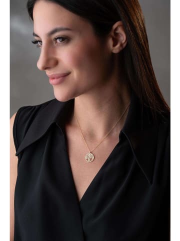 Lodie Silver Silber-Halskette mit Edelsteinen  - (L)42 cm