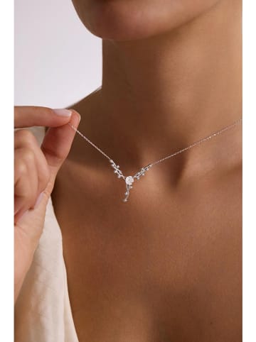 Lodie Silver Silber-Halskette mit Edelsteinen  - (L)42 cm