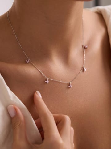 Lodie Silver Zilveren ketting met sierelementen - (L)42 cm