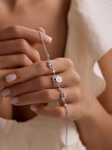 Lodie Silver Srebrna bransoletka z elementami ozdobnymi