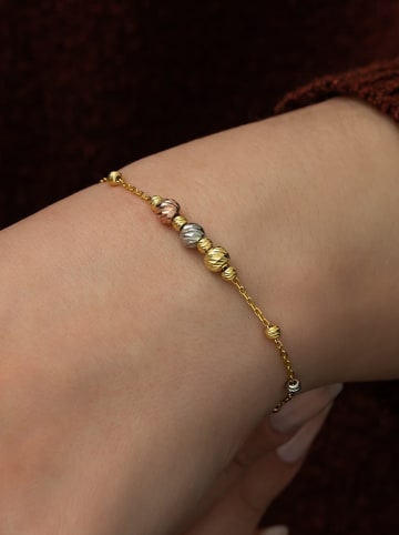 Lodie Silver Vergulde armband met sierelementen