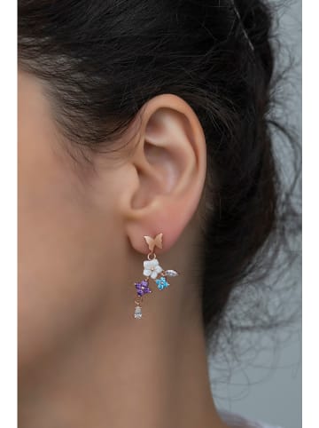 Lodie Silver 2tlg. Silber-Schmuckset mit Edelsteinen