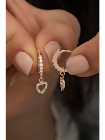 Lodie Silver Silber-Creolen mit Edelsteinen