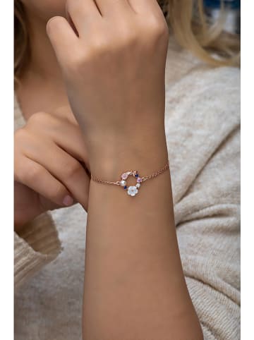 Lodie Silver Zilveren armband met edelstenen