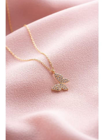 Lodie Silver Silber-Halskette mit Edelsteinen - (L)42 cm