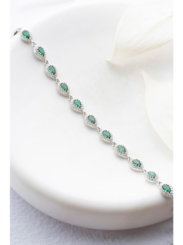 Lodie Silver Silber-Armkette mit Edelsteinen