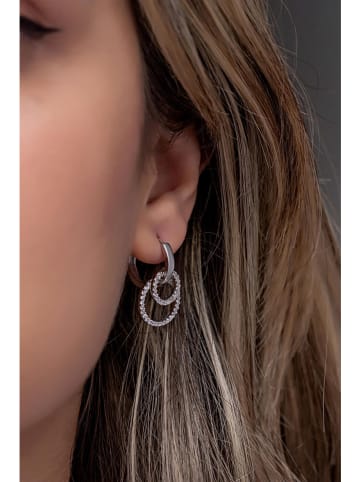 Lodie Silver Srebrne kolczyki z cyrkoniami