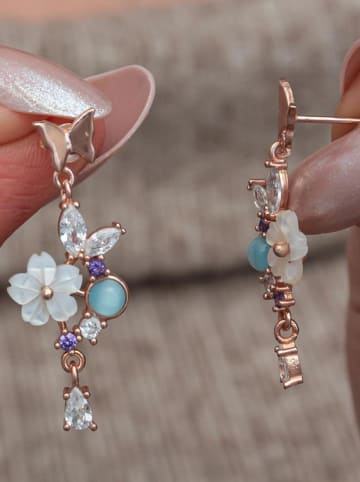 Lodie Silver Srebrne kolczyki-wkrętki z cyrkoniami