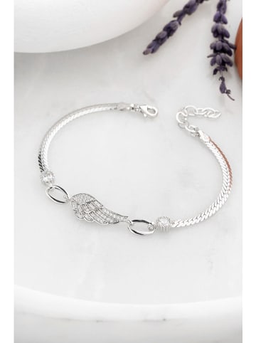 Lodie Silver Zilveren armband met sierelement- (L)17 cm