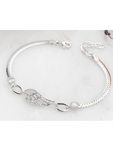 Lodie Silver Srebrna bransoletka z elementem ozdobnym - dł. 17 cm