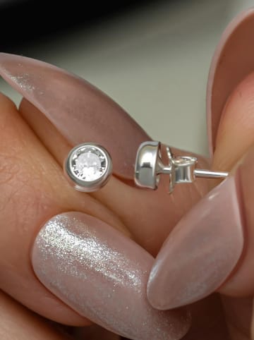 Lodie Silver Silber-Ohrstecker mit Edelsteinen