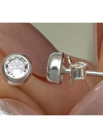 Lodie Silver Silber-Ohrstecker mit Edelsteinen