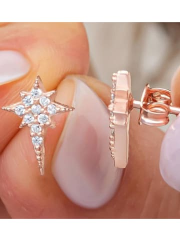 Lodie Silver Zilveren oorstekers met edelstenen