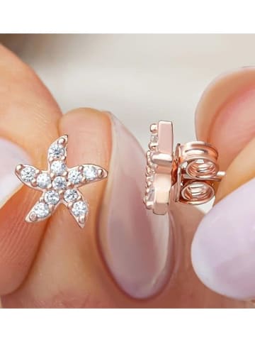 Lodie Silver Zilveren oorstekers met edelstenen