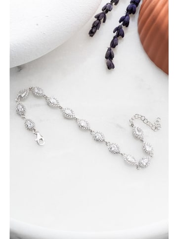 Lodie Silver Zilveren armband met sierstenen - (L)17 cm