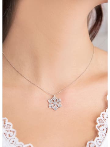 Lodie Silver Zilveren ketting met hanger - (L)43 cm